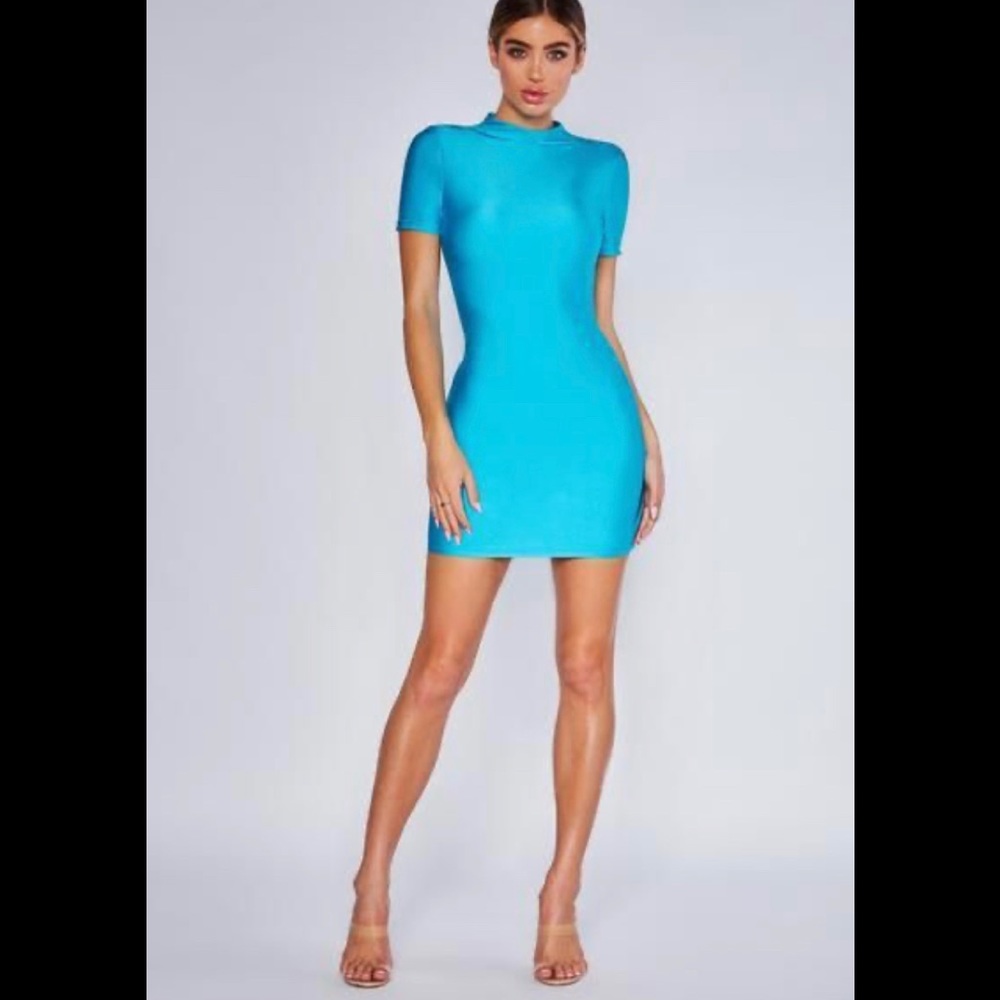 Meshki- Charlee Short Sleeve Mini Dress